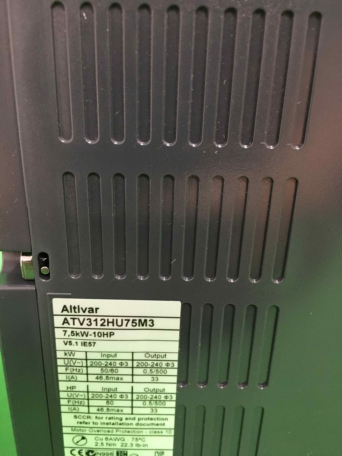 Schneider-Electric -ATV312HU75M3/ATV312HU75M3