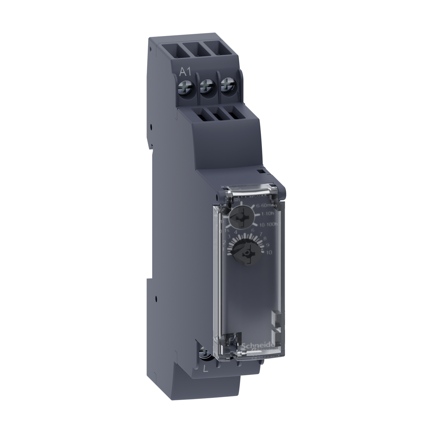 Schneider Electric-RE17LAMWW-Reconditionné - Harmony Time RE17 -relais temp travail sortie sta. 24 à 240Vcc/a