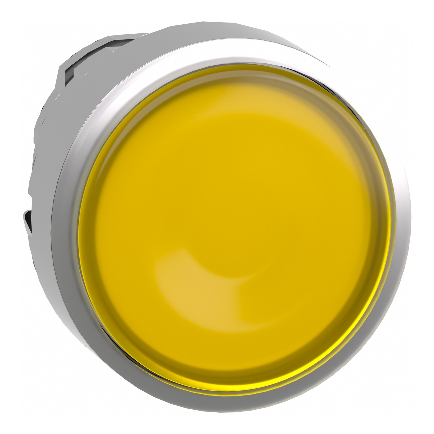 Schneider Electric-ZB4BH083-Harmony XB4 - tête bouton pousser-pousser lumineux - Ø22 - jaune