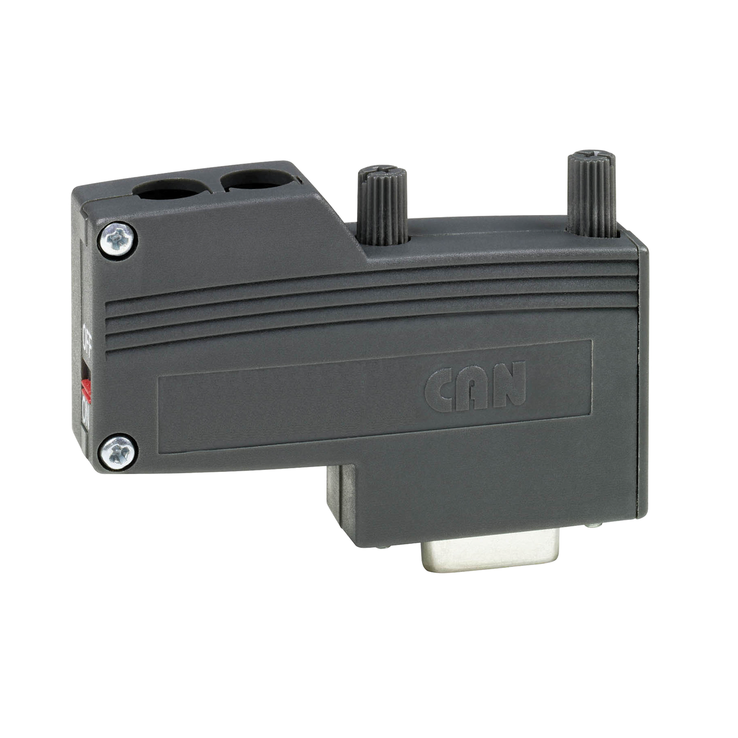 Schneider Electric-VW3CANKCDF180T-Altivar - connecteur femelle SUB-D9 CANopen - droit