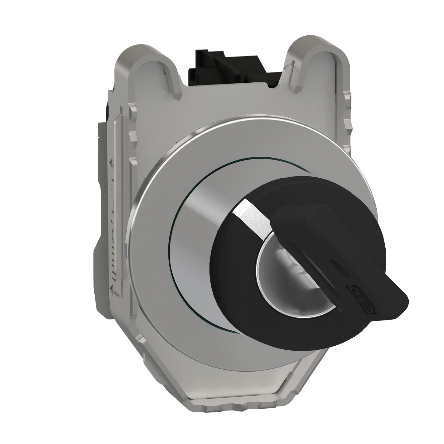 Schneider Electric-XB4FG41-Harmony XB4 - bouton à clé 455 - flush - 2 pos fix - retr GD - 1F - vis