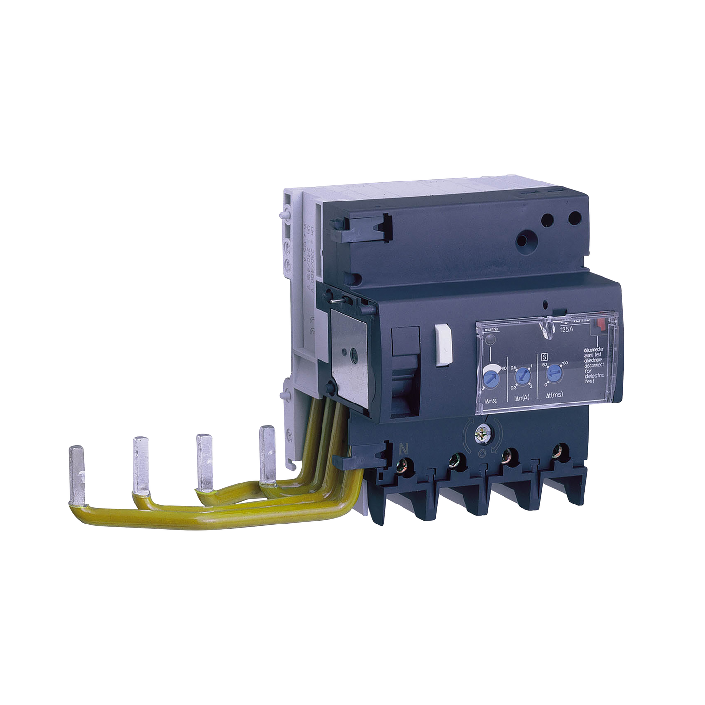 Schneider Electric-19107-Acti9 Vigi NG125 - Bloc diff. 230Vca à 400Vca - 4P 125A - 300/3000mA - Type A-SI
