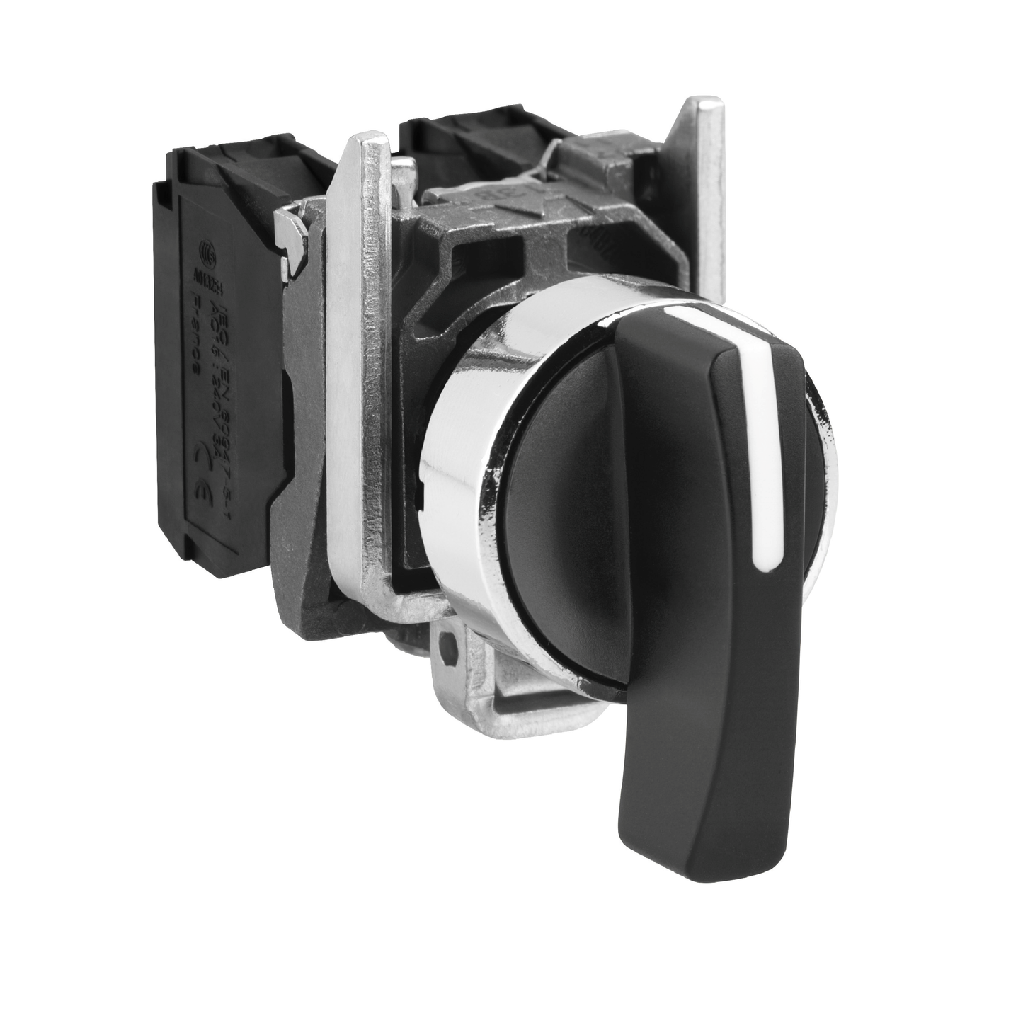 Schneider Electric-XB4BJ53-BOUTON TOURNANT NOIR DIAM 22 À CROSSE 3