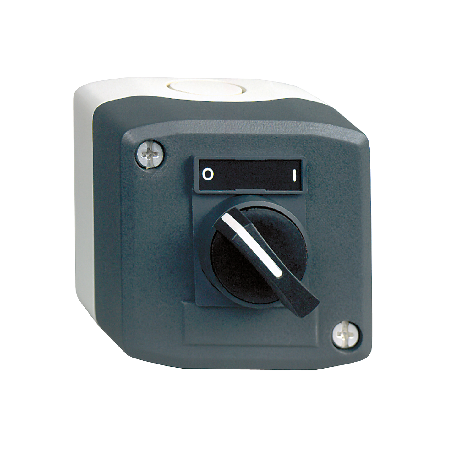 Schneider Electric-XALD134-Harmony boite - 1 bouton tournant Ø22 à manette - 1F