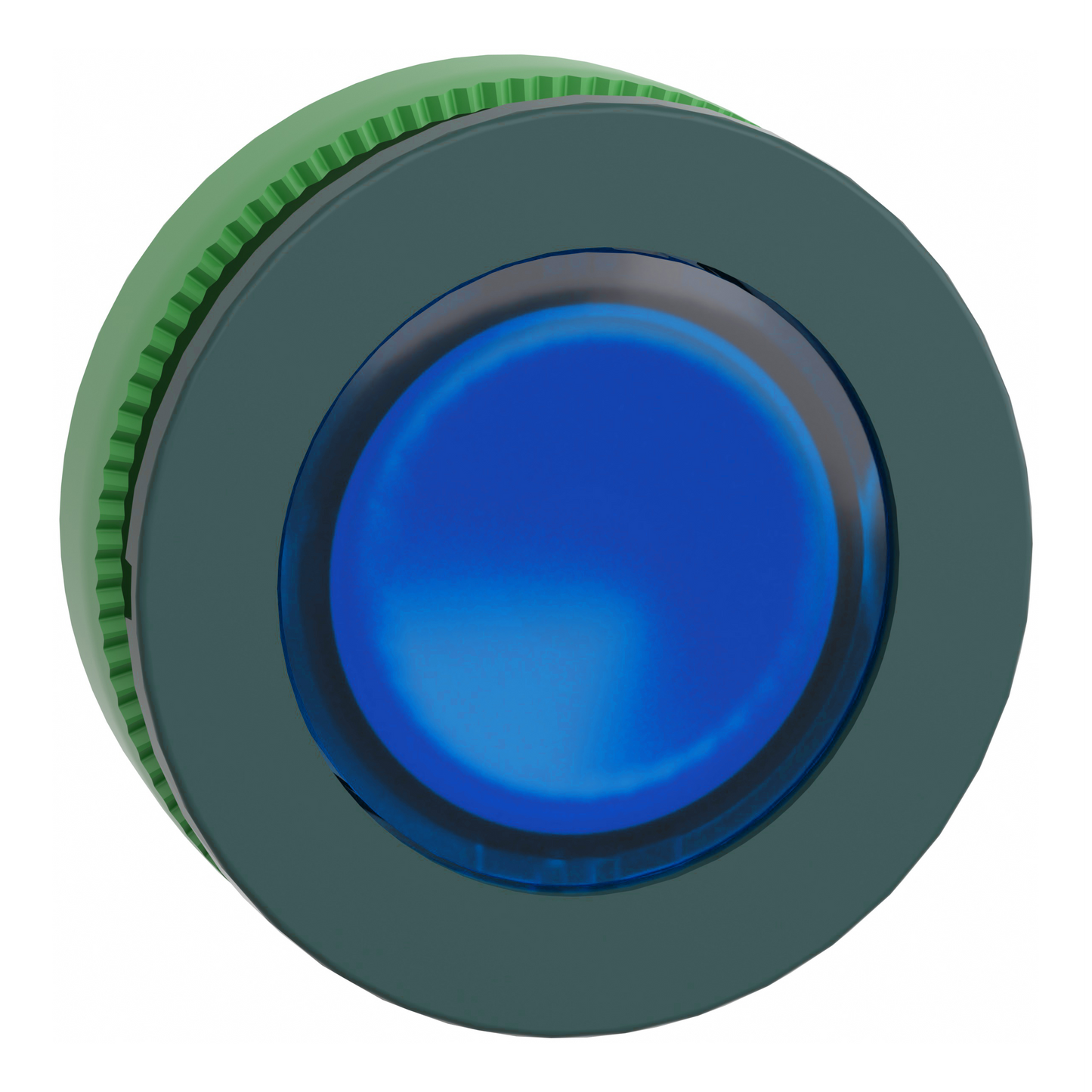 Schneider Electric-ZB5FH063-tête BP pouss lum flush bleu