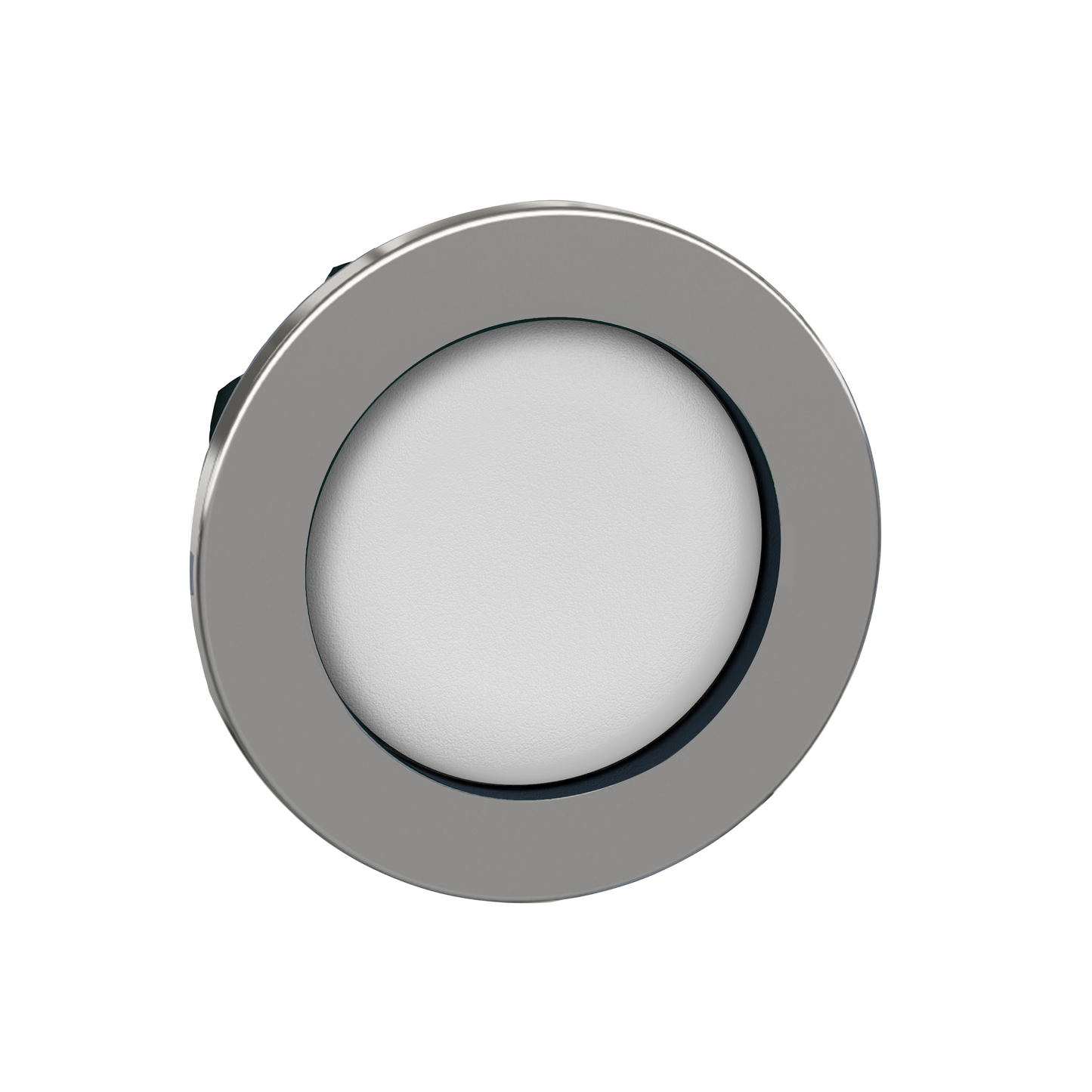 Schneider Electric-ZB4FACUST04-Harmony XB4 - Bouton affleurant - Blanc - personnalisable - diametre 30