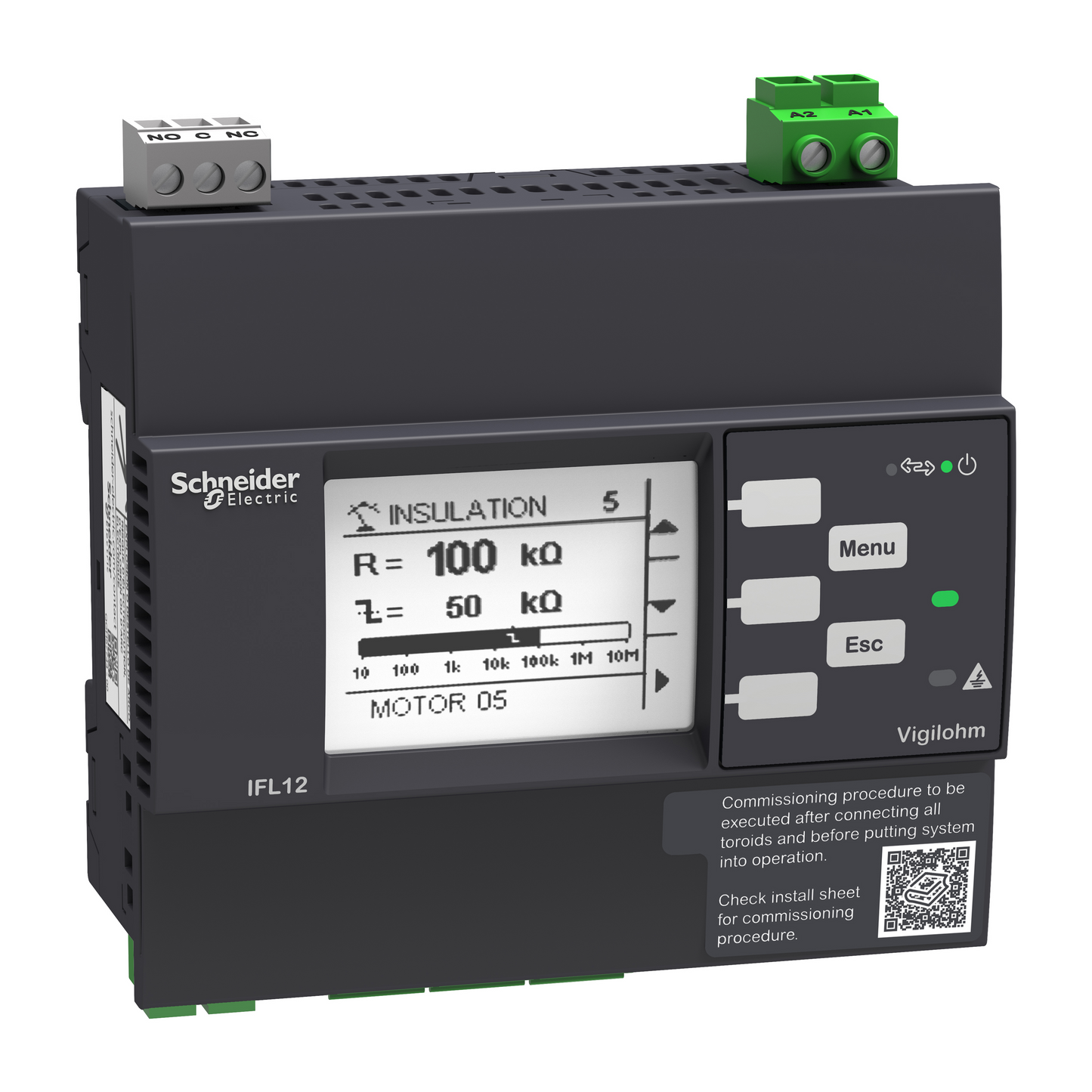 Schneider Electric-IMDIFL12LMC-Vigilohm - localisateur auto d'isolement avancé - 12 voies - 24-48VCA/CC