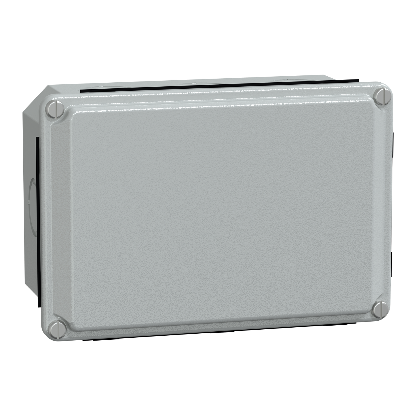 Schneider Electric-NSYDB1510M-PanelSeT SDB - boîte acier - couvercle bas - avec prédécoupage - 155x105x61mm