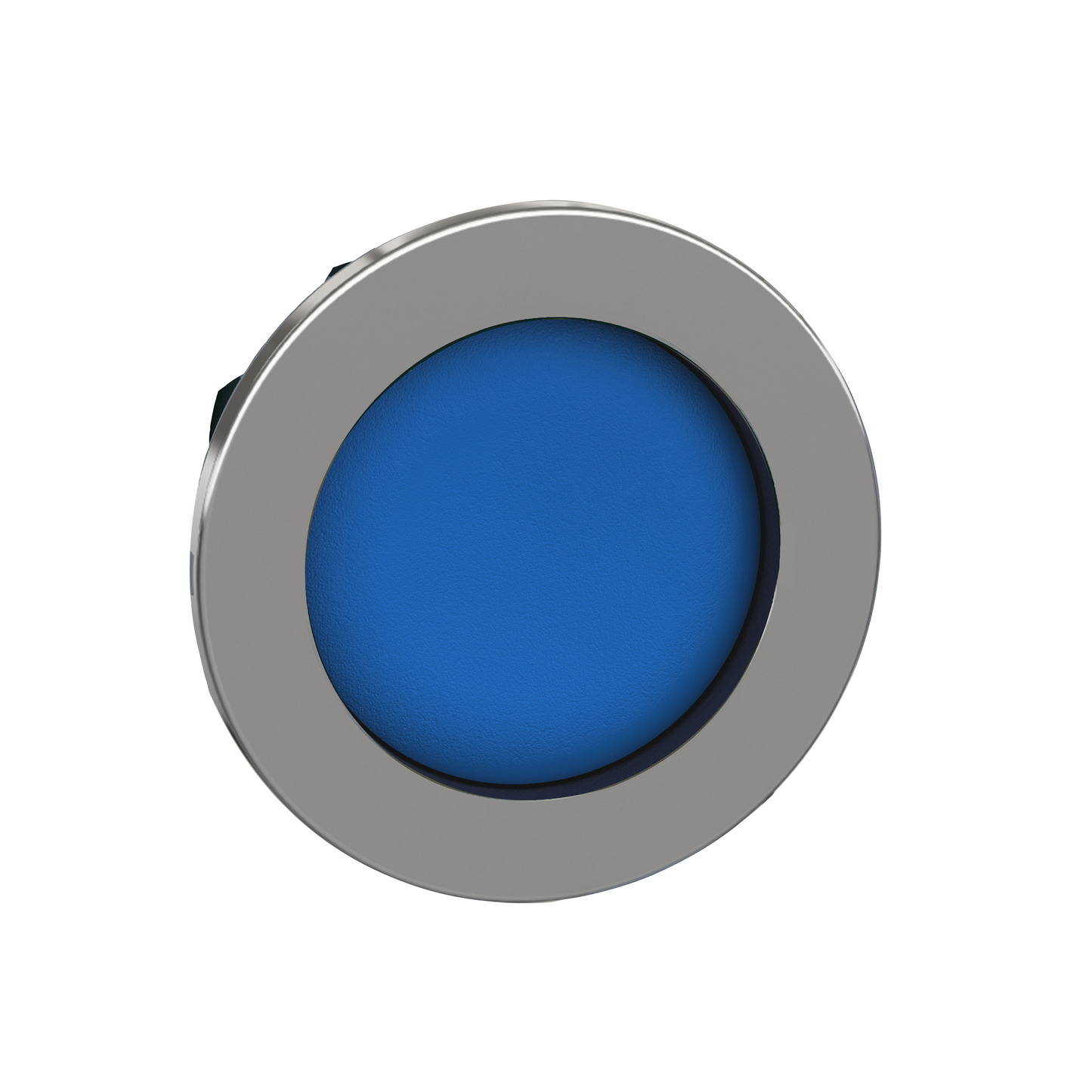 Schneider Electric-ZB4FA66-Harmony XB4 - tête bouton poussoir à impulsion - flush - encastré - bleu