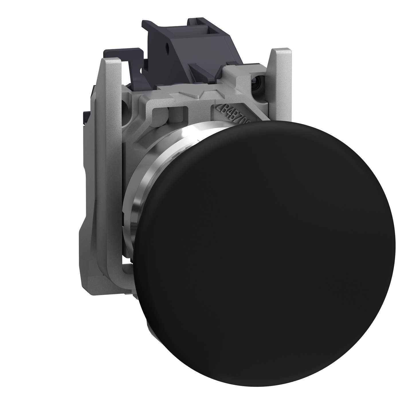 Schneider Electric-XB4BC21GEX-Harmony XB4 - bouton poussoir impuls Atx gaz - coup poing Ø40 - noir - 1F - vis