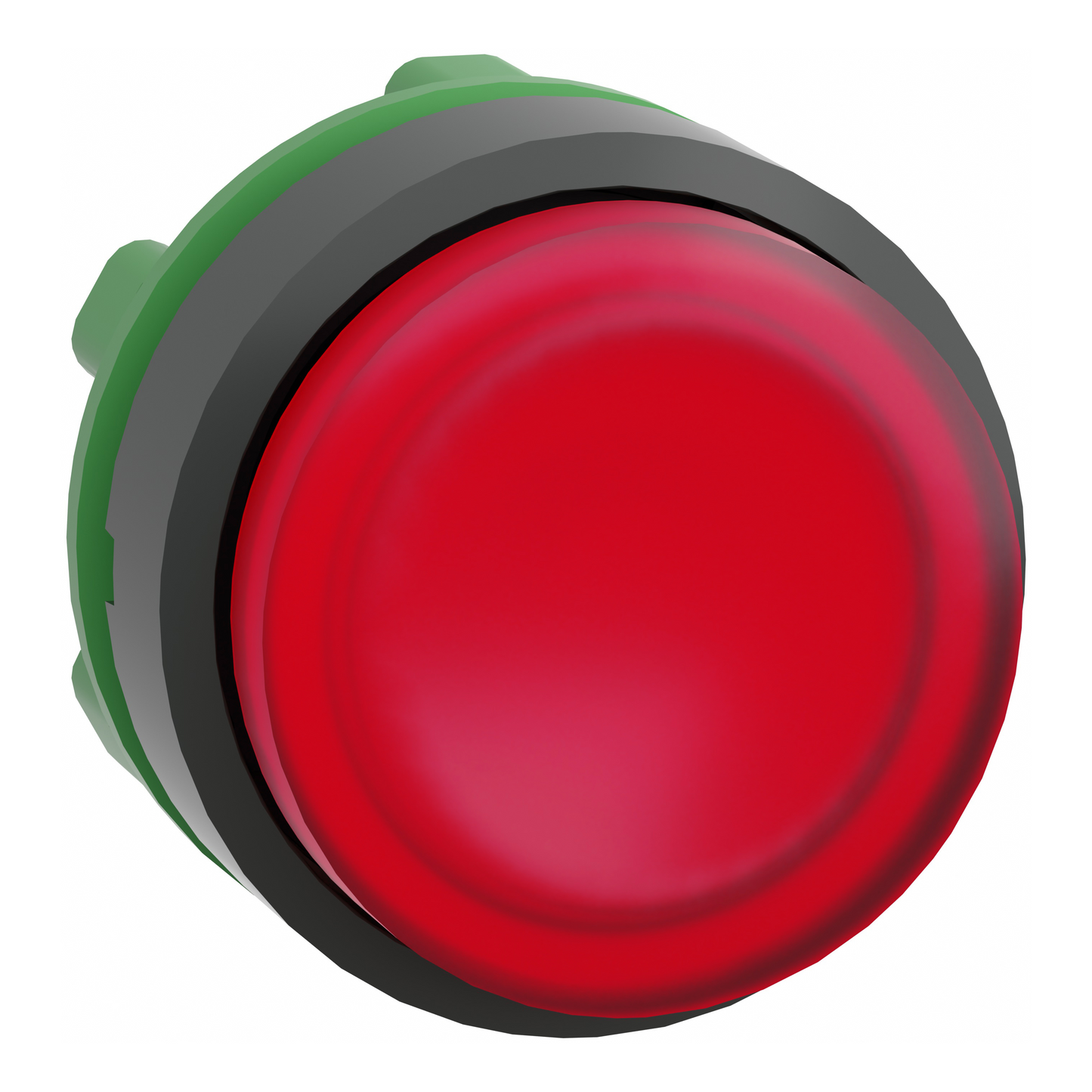 Schneider Electric-ZB5AW143-Harmony XB5 - tête bouton poussoir lumineux DEL - Ø22 - dépassant - rouge