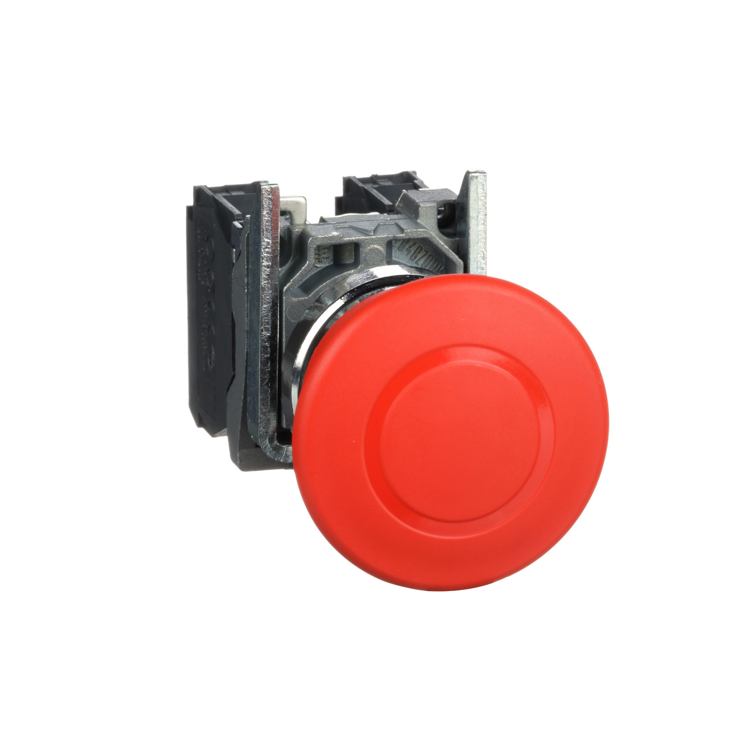 Schneider Electric-XB4BT845-Harmony XB4 - arrêt urgence - Ø40 - pousser tirer - rouge - 1O+1F - vis étrier