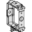 Schneider Electric-KBB40ZFL-Canalis KBB - fixation pour luminaire KBL sur KBB