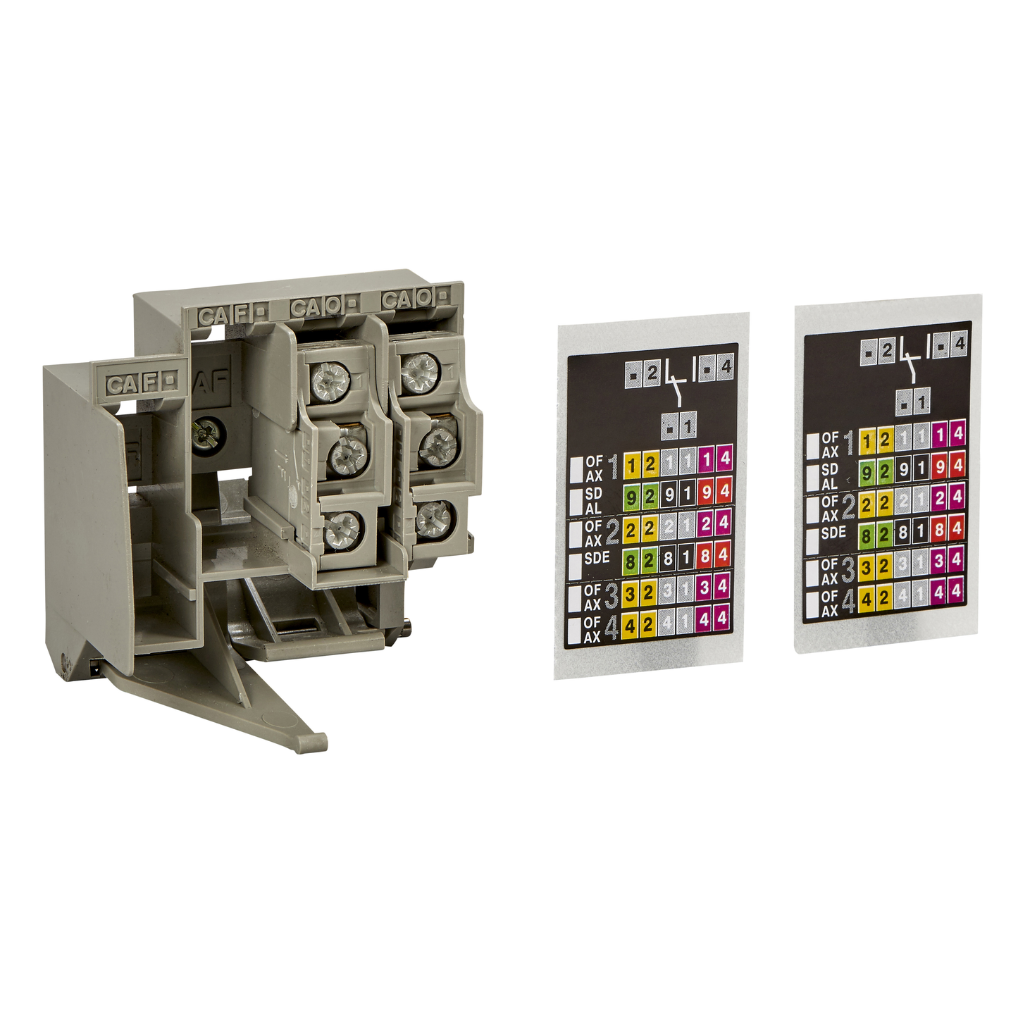 Schneider Electric-33882-ComPacT NS - 2 contact auxiliaire OF avancé à l'ouverture - fixe - pr NS630-1600