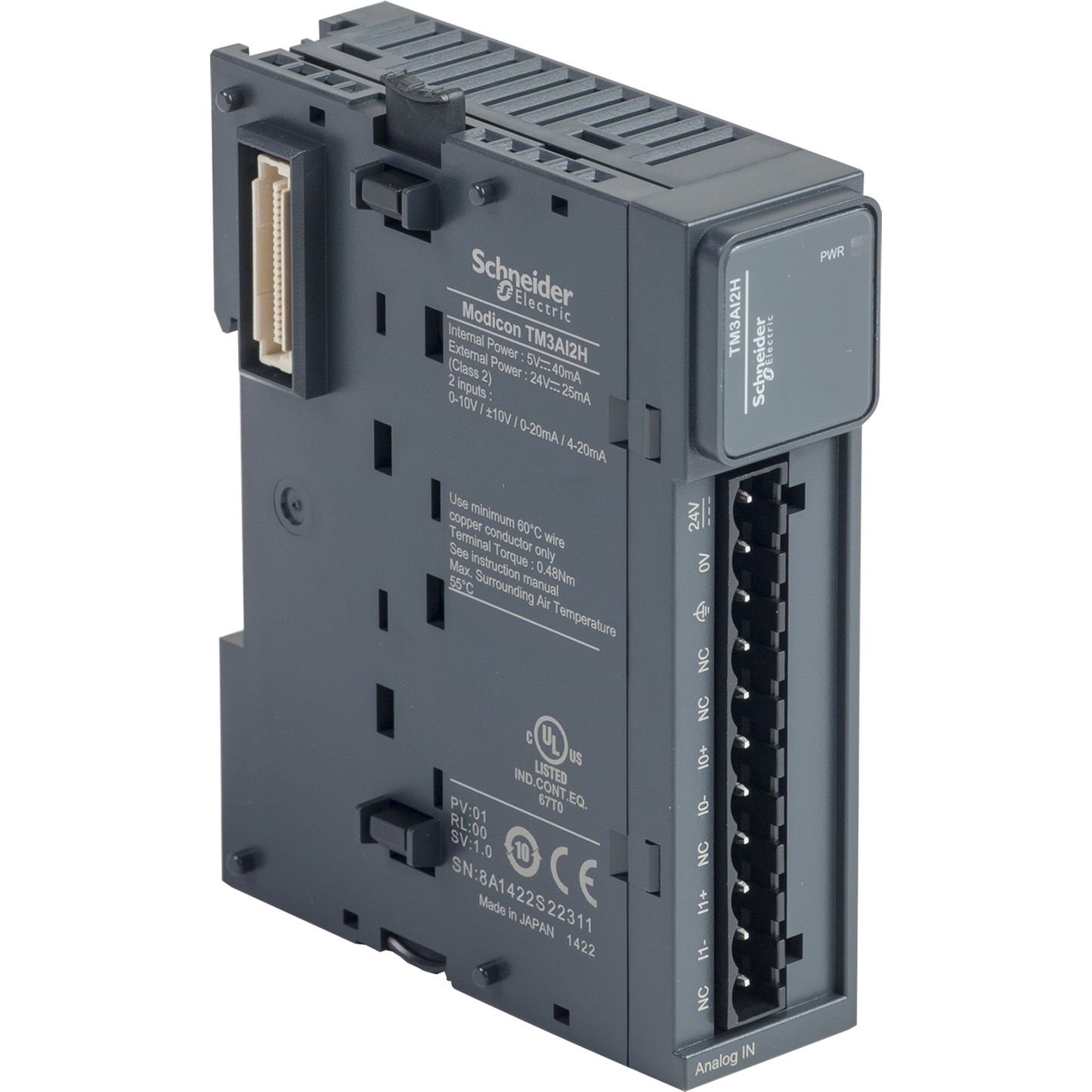 Schneider Electric-TM3AI2H-TM3 2E ANA HR U.I VIS