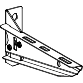 Schneider Electric-KFBCA81200-Canalis KS - Console support - 200mm