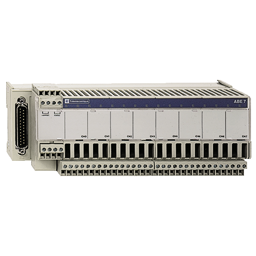 Schneider Electric-ABE7CPA31E-Telefast - Bornier ABE7, pour la distribution de 8 voies d'entrées analogiques