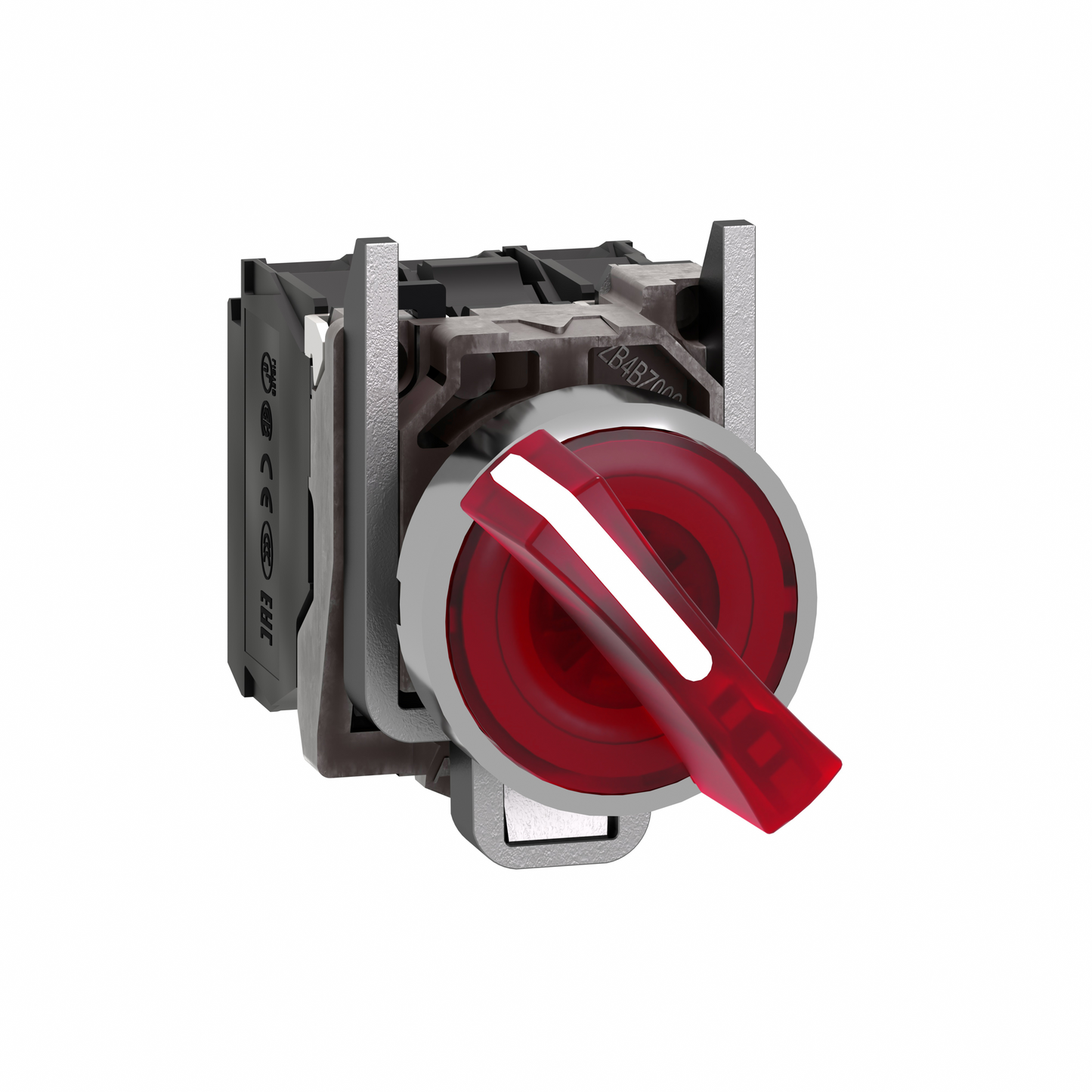 Schneider Electric-XB4BK124B5-BOUTON TOURNANT LUMINEUX ROUGE DIAM 22