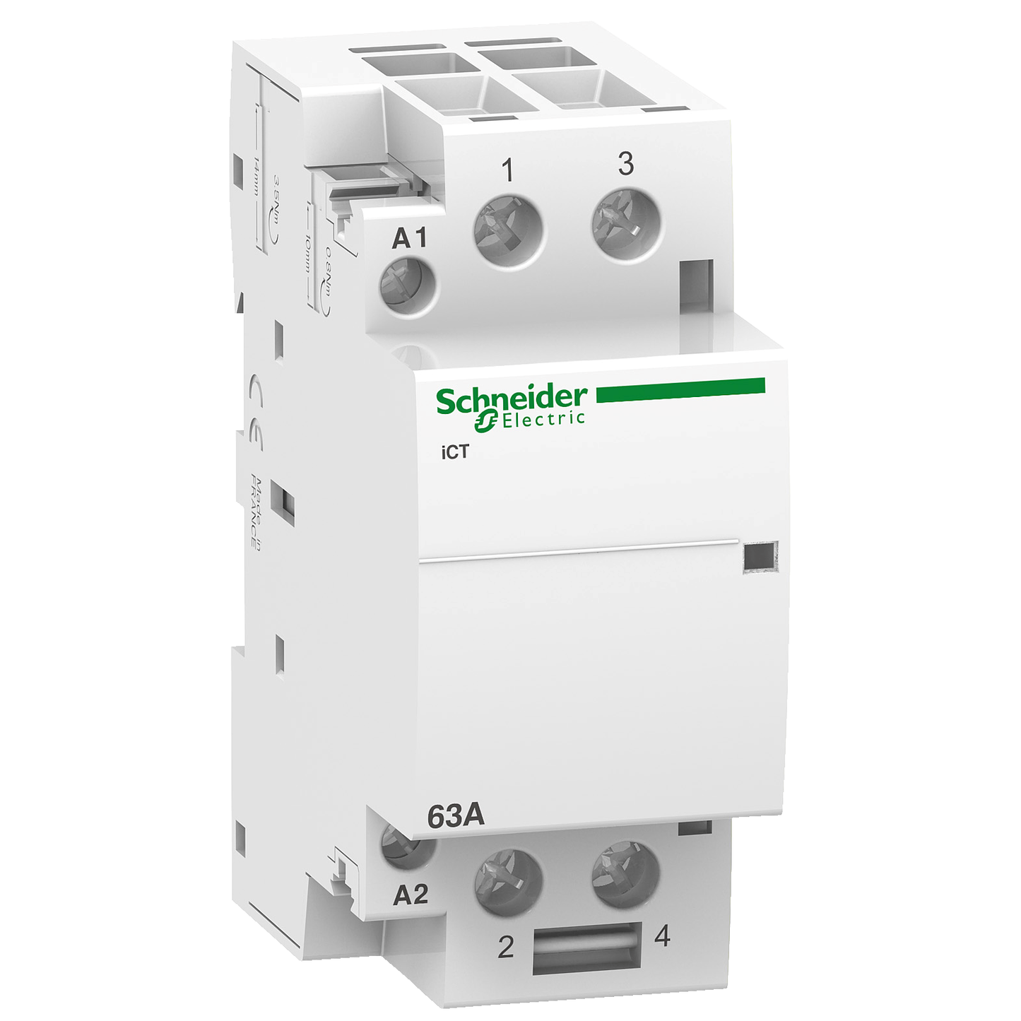 Schneider Electric-A9C20162-Acti9 iCT contac 63A 2NO 24Vca