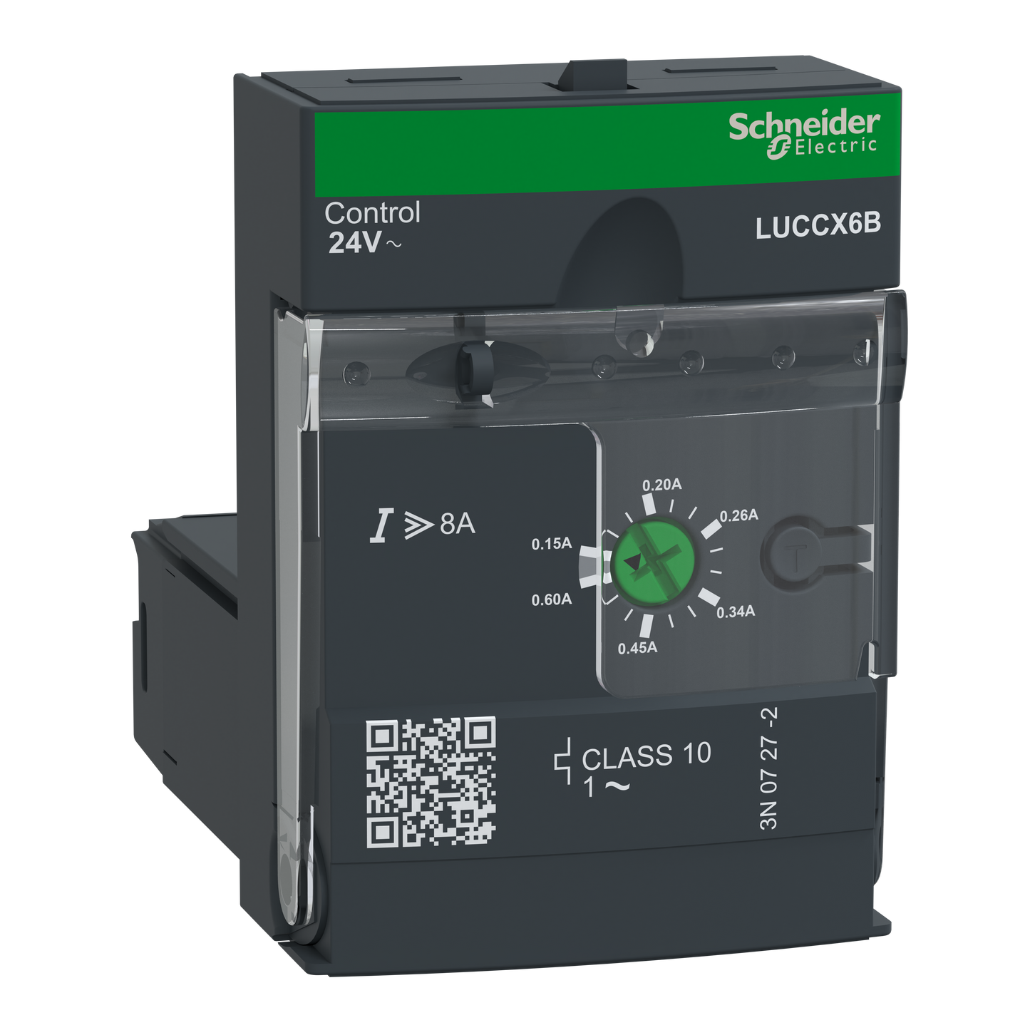 Schneider Electric-LUCCX6B-TeSys LUCC - unité de contrôle évolutif - classe 10 - 0,15..0,6A - 24Vca