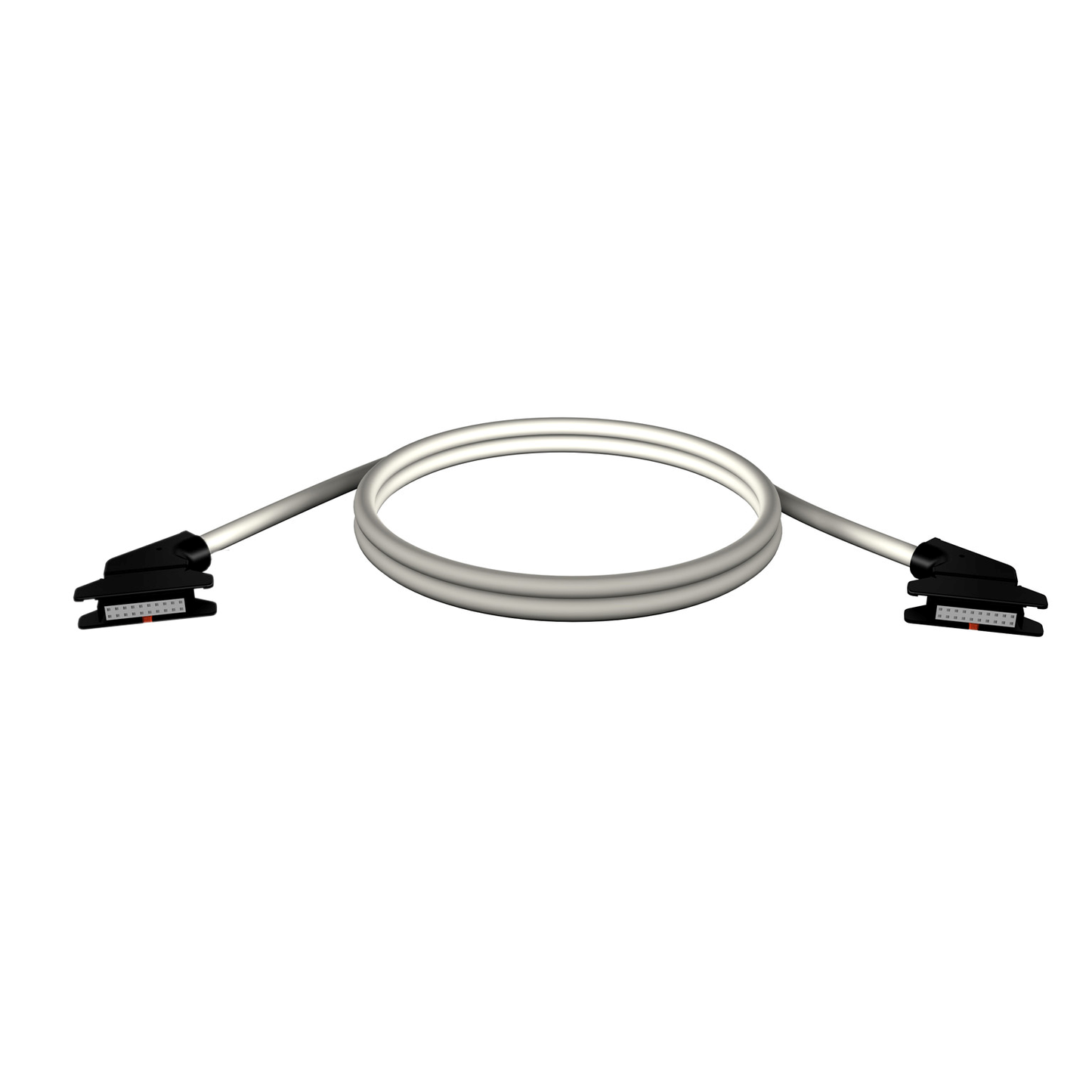 Schneider Electric-TSXCDP102-Modicon - câble de connexion plat roulé - pour module E/S avec conn. HE10 - 1m