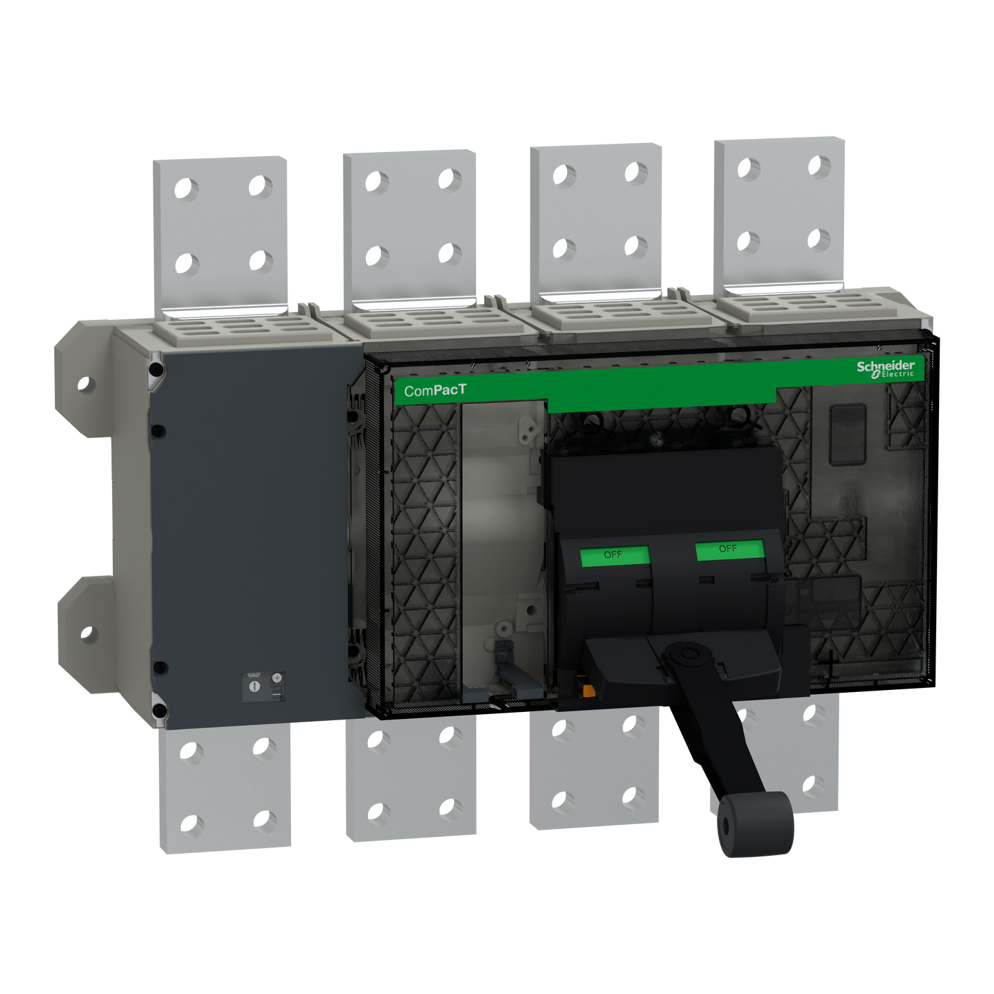 Schneider Electric-C250S4FM-ComPacT NS2500NA - interrupteur-sectionneur - 2500A - 4P - fixe - manuel