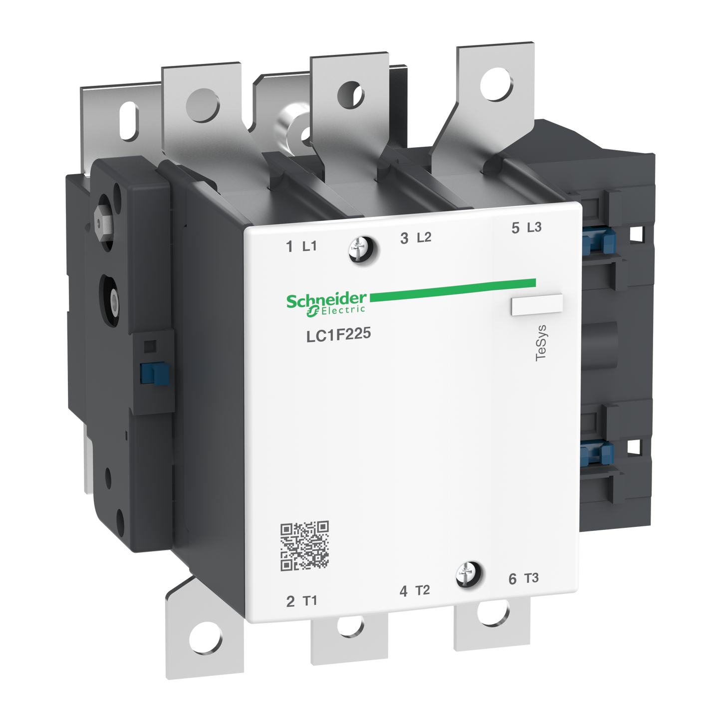 Schneider Electric-LC1F225X7-CONTACTOR LC1F225 3P WITH 600V