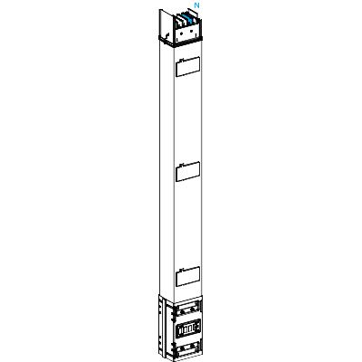 Schneider Electric-KSA800EV4153-Canalis KSA - élément de distribution - 1,5M - 3 trappes 800A