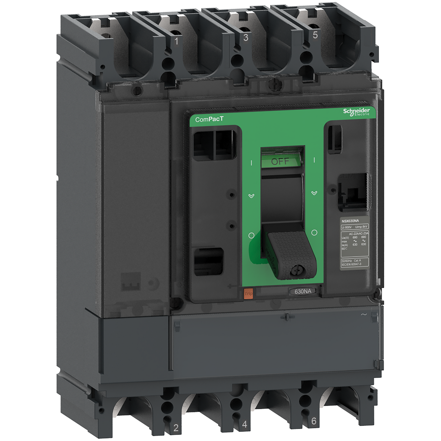 Schneider Electric-C404400S-ComPacT NSX400NA - Interrupteur-sectionneur - 400A - 4P