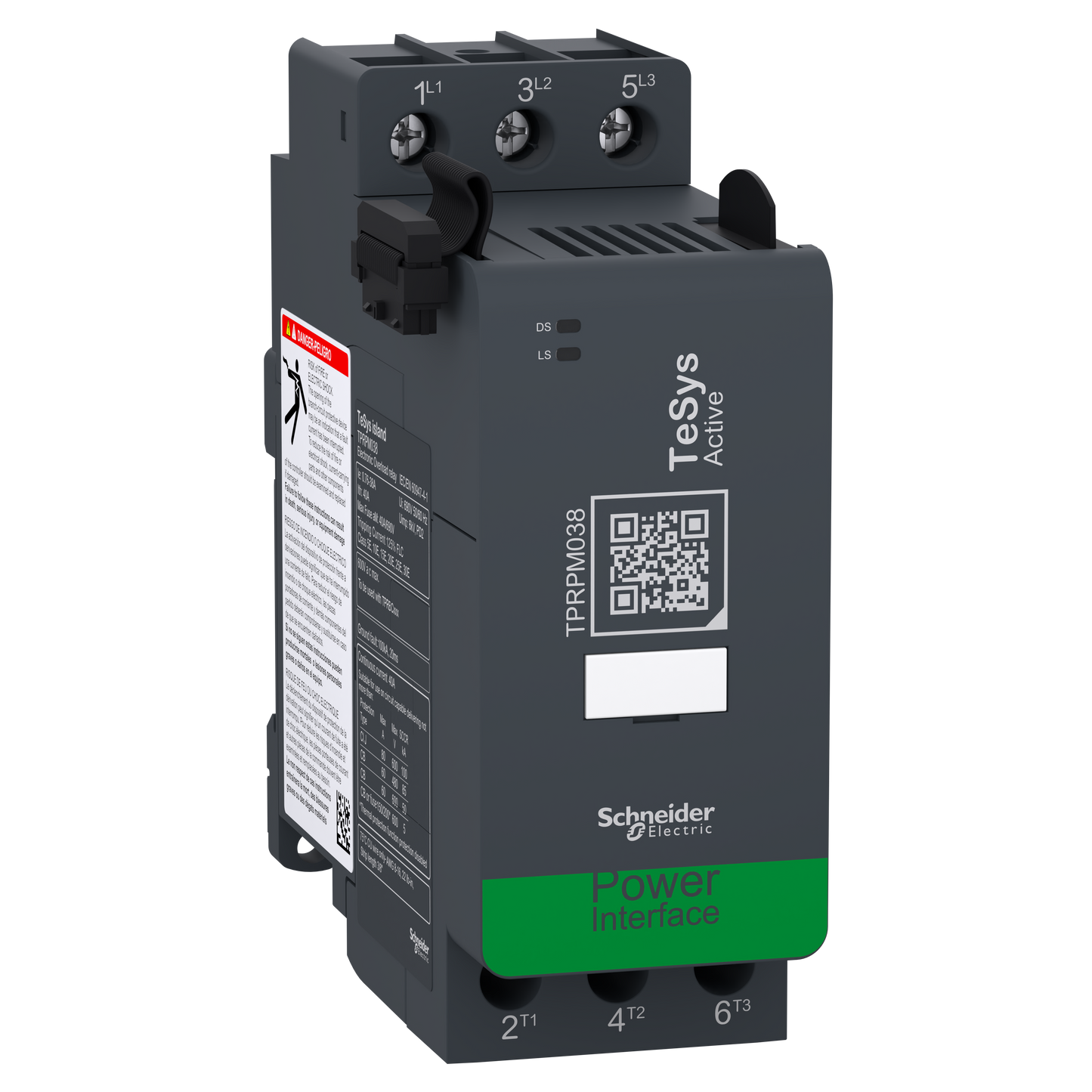 Schneider Electric-TPRPM038-TeSys island - interface d'alimentation 38A /18,5kW