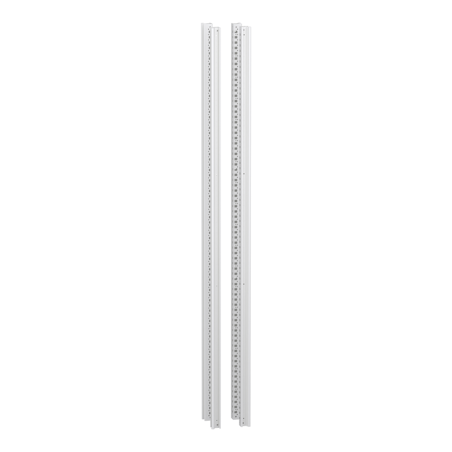 Schneider Electric-NSYSFNV20ED-PrismaSeT HD - lot de 4 montants verticaux - 2000 mm (H) -blanc