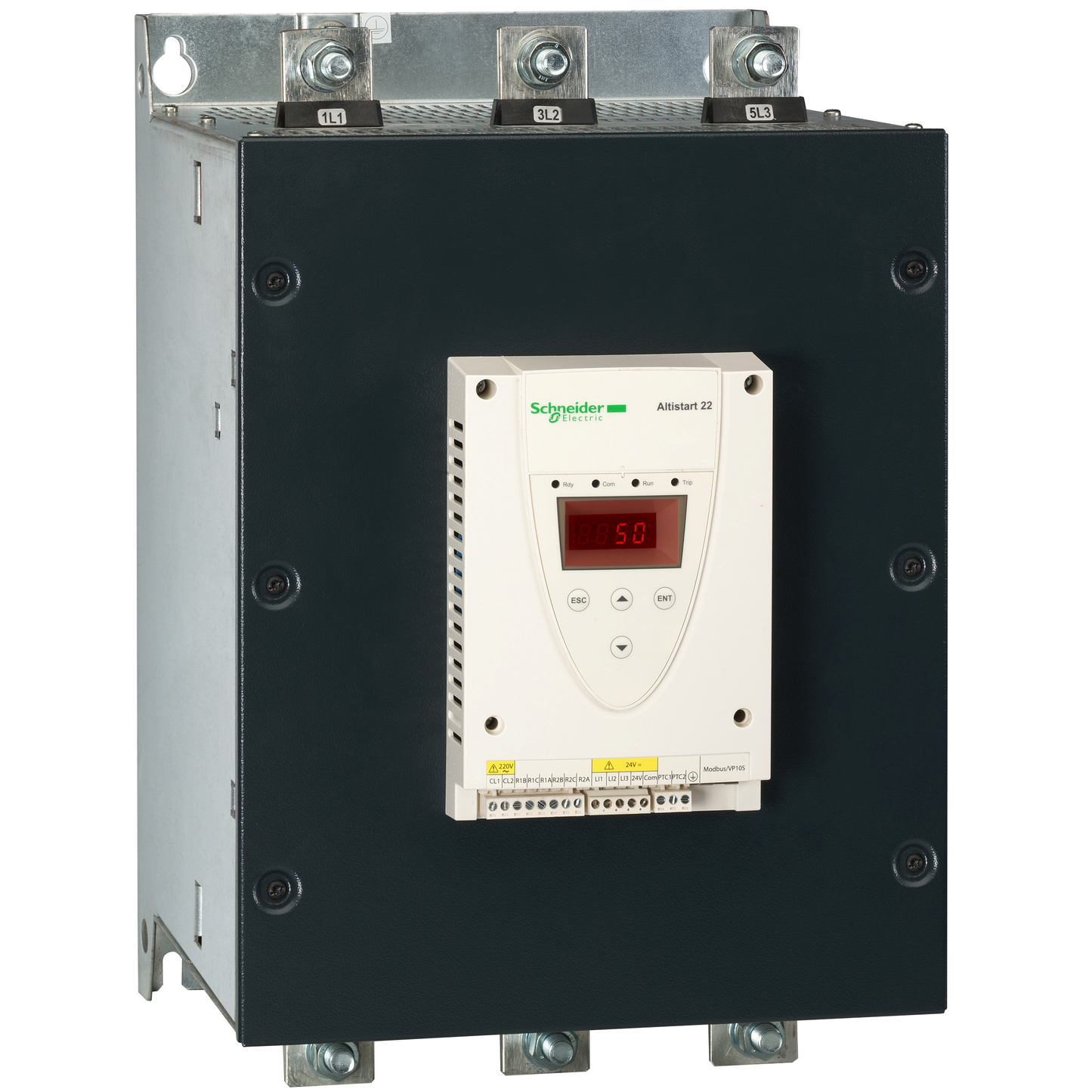 Schneider Electric-ATS22C48Q-Altistart - Demarreur progressif electronique controle 110v puissance 480a 440v