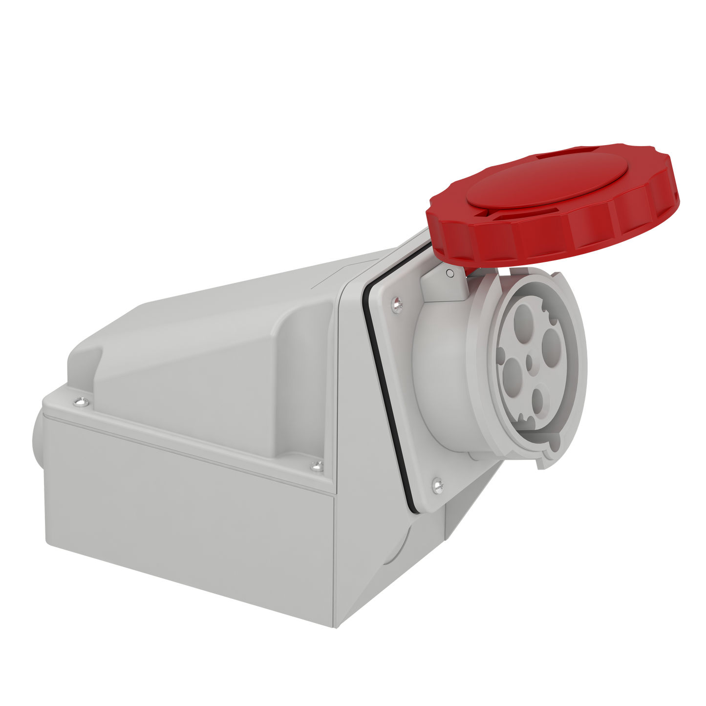 Schneider Electric-81182-Mureva - socle de prise industrielle - 63 A - 3P+T - 380..415 V CA - IP 67