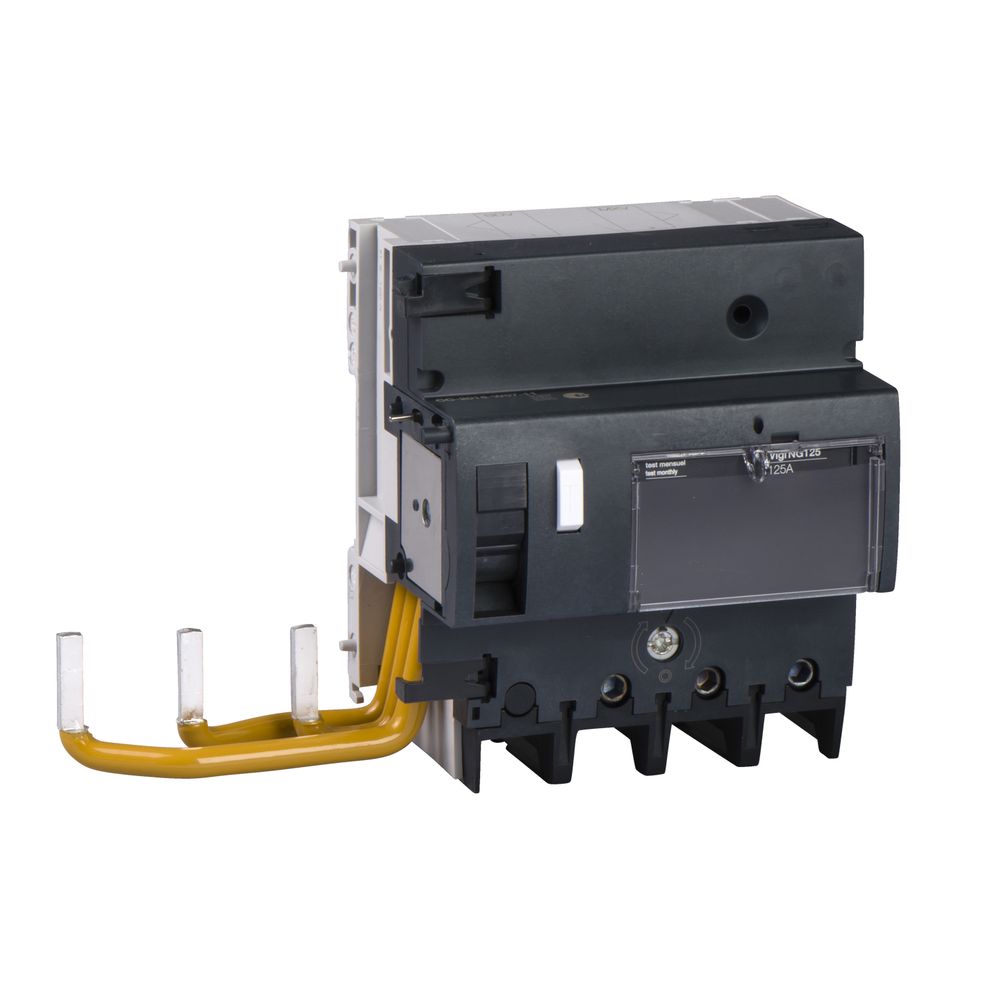 Schneider Electric-19100-Acti9 Vigi NG125 - Bloc diff. 230Vca à 400Vca - 3P - 125A - 30mA - Type A-SI