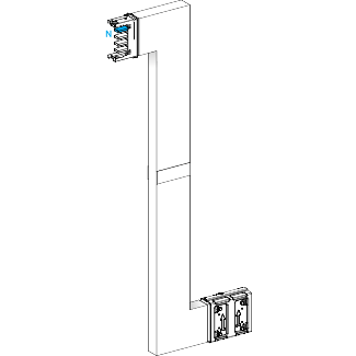 Schneider Electric-KSA400DZE41F-Canalis KSA - Zed vertical coupe feu 400A - A&C=250mm - B=250-750mm