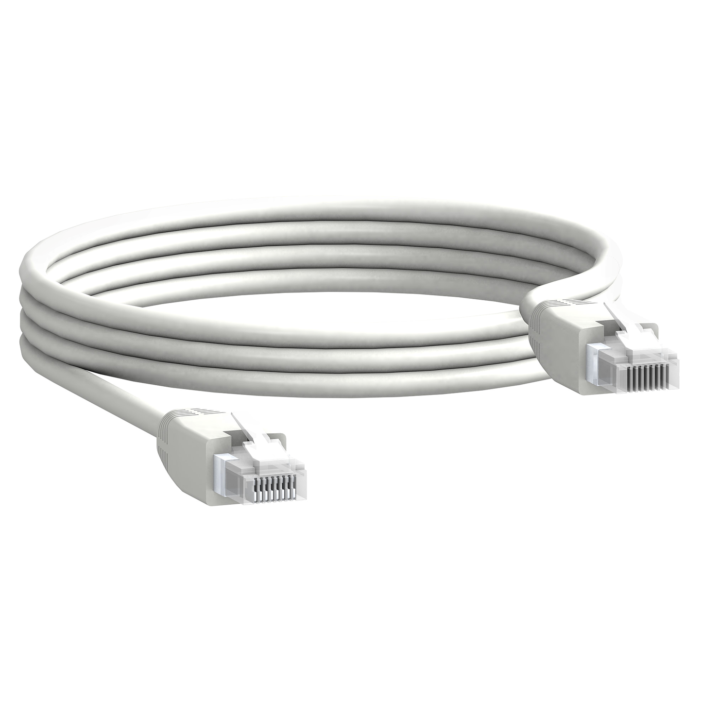 Schneider Electric-TRV00830-EnerlinX - Cordons RJ45/RJ45 mâle pour câblage ULP - longueur 3m - Lot de 5