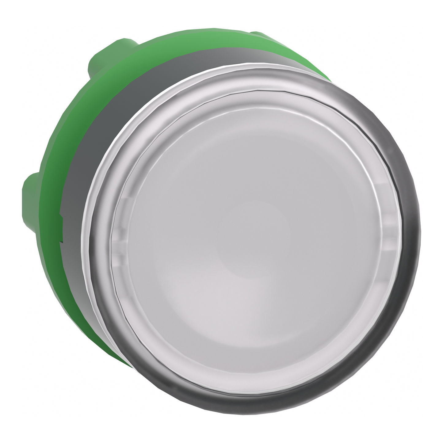 Schneider Electric-ZB5AH013-Harmony XB5 - tête bouton pousser-pousser - Ø22 - blanc