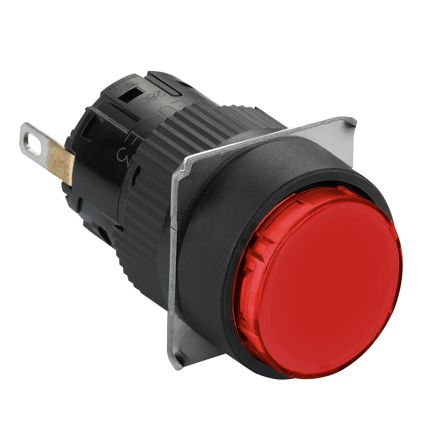 Schneider Electric-XB6EAV4BP-Harmony XB6 - voyant rond - Ø16mm - IP65 - DEL intégrée - 24V - cosses - rouge