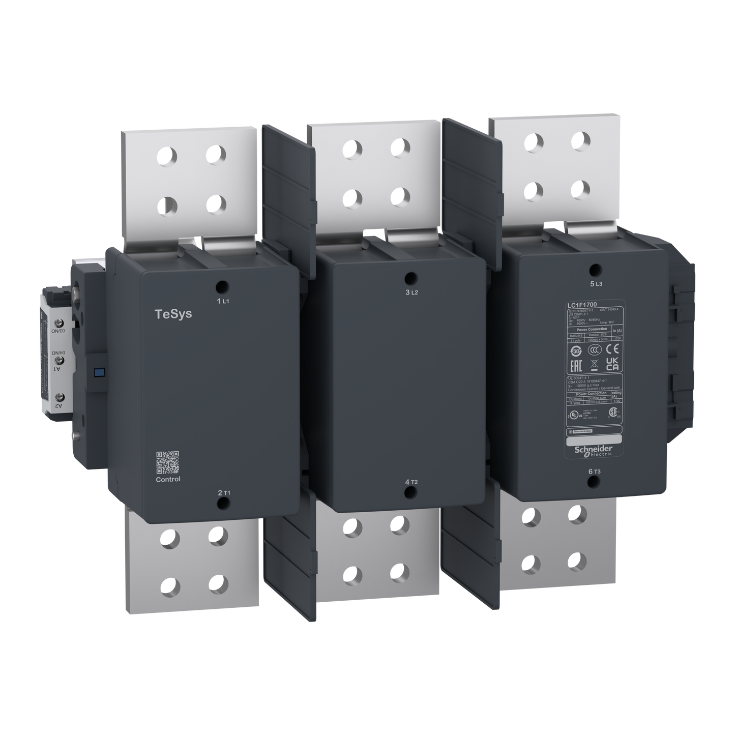 Schneider Electric-LC1F1700P7-TeSys F - Cont 1700a 3p 230v-50/60hz