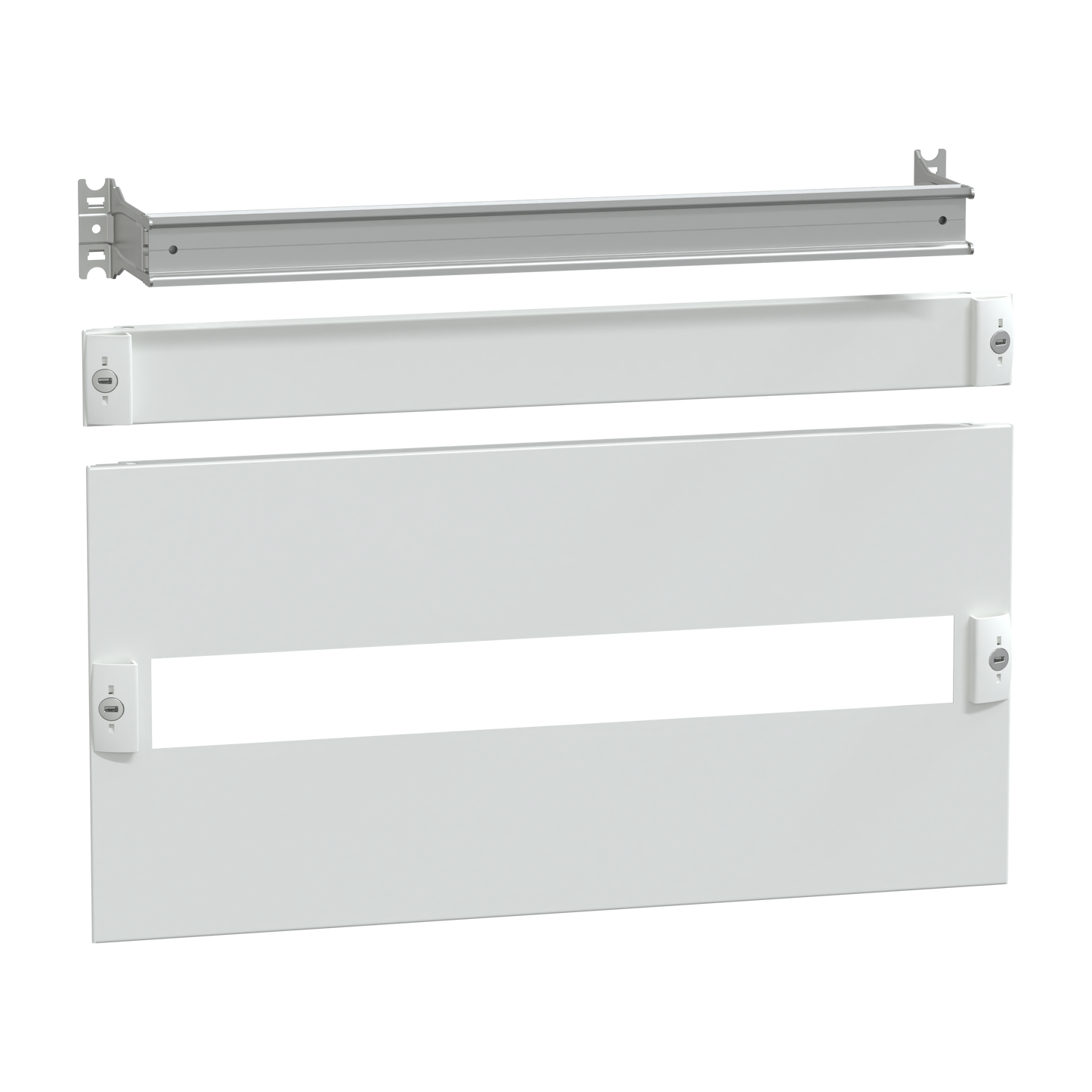 Schneider Electric-LVS03260-PrismaSeT G - Pack 250 - kit (rail+plast.) pour NG125 INS160 - H300-L600
