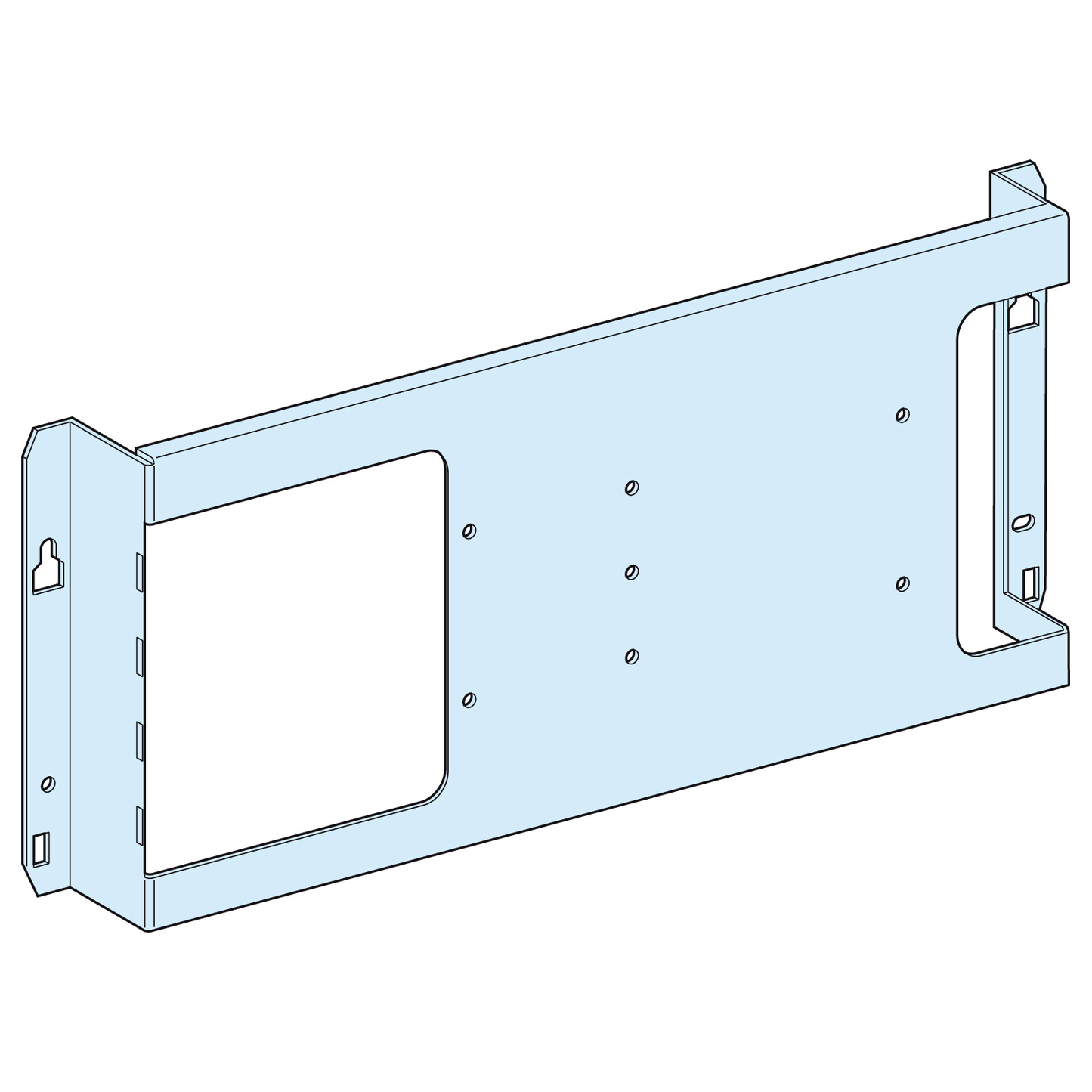 Schneider Electric-LVS03033-Platine NSX250Vigi horiz. man.