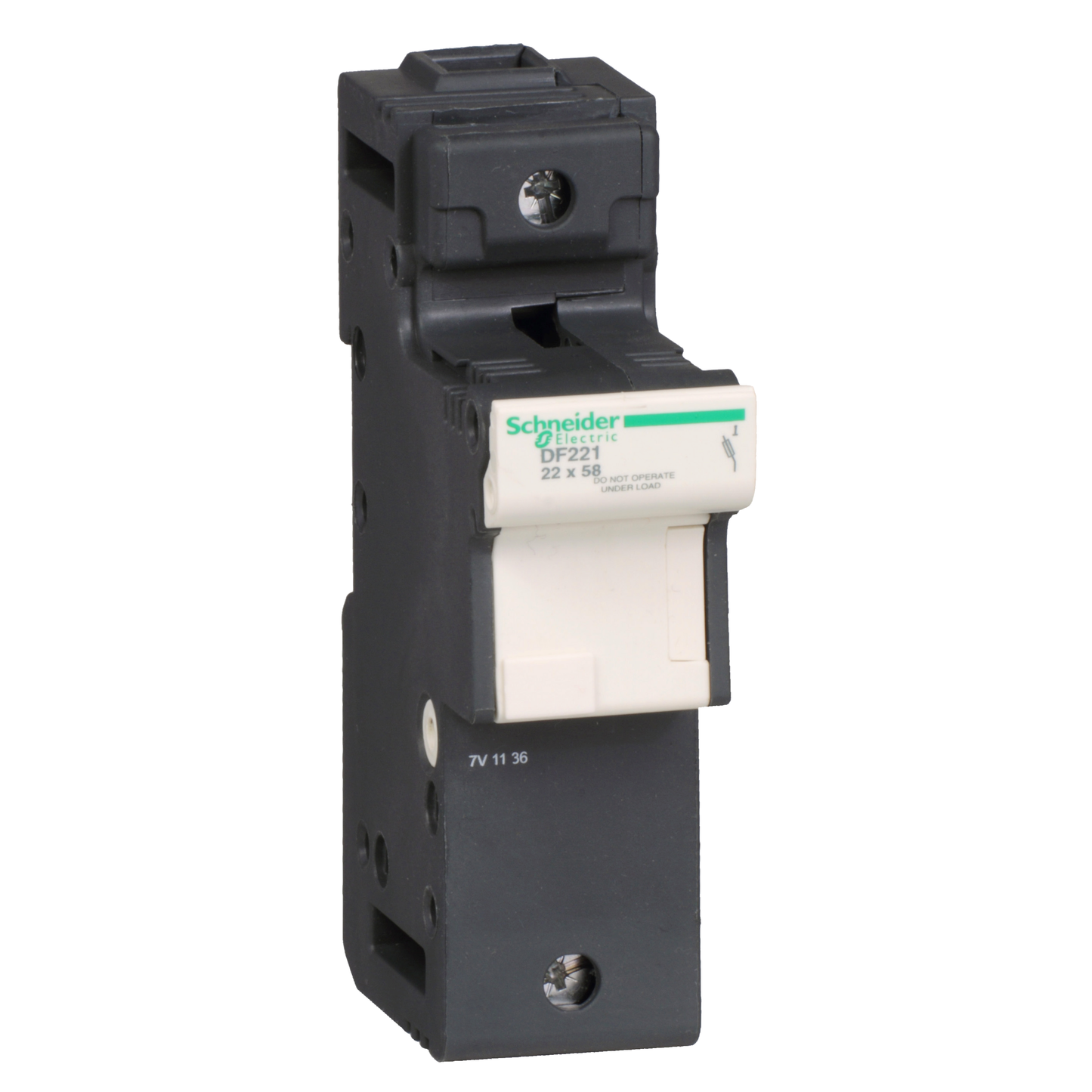 Schneider Electric-DF221-TeSys - porte-fusible - 1P - 125A - pour fusible 22x58mm