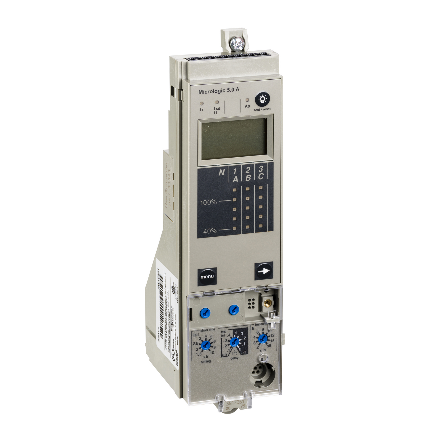 Schneider Electric-33532-ComPact NS630-3200 - déclencheur Micrologic 5.0A - 3P-4P - débrochable