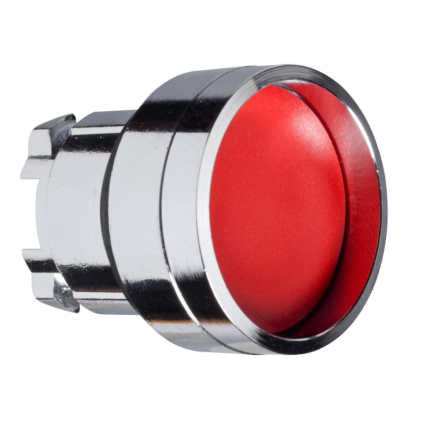Schneider Electric-ZB4BA46-Harmony XB4 - tête bouton poussoir - encastré - collerette haute - Ø22 - rouge