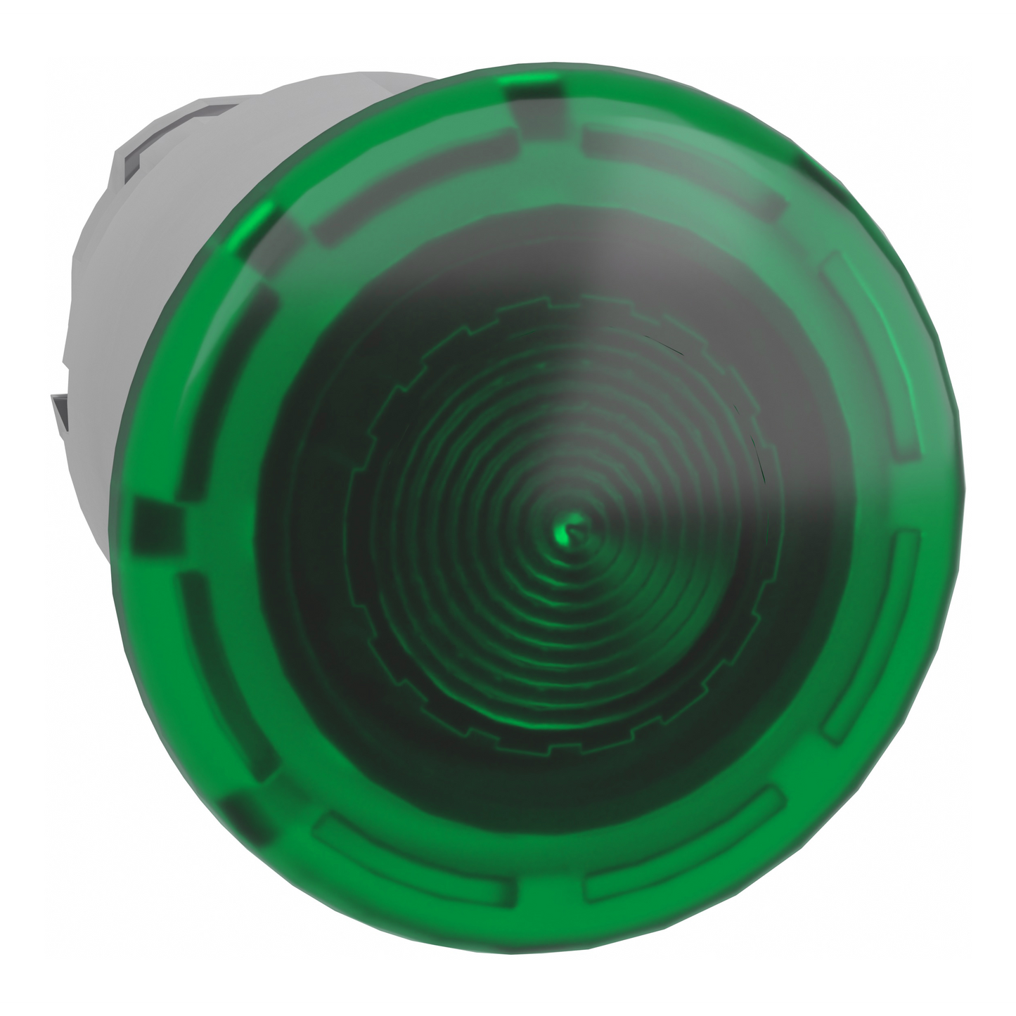 Schneider Electric-ZB4BW633-Harmony XB4 - tête bouton coup de poing lumin DEL - Ø40 - pousser tirer - vert