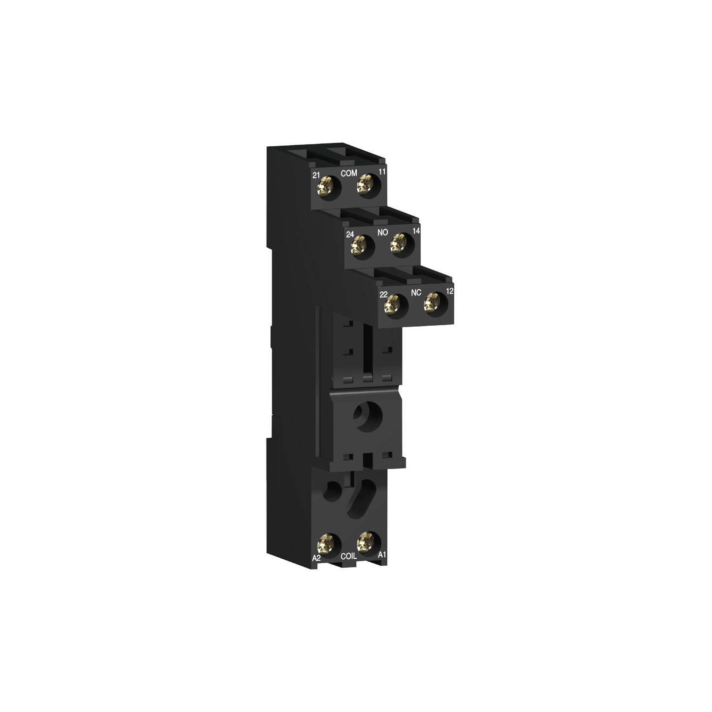 Schneider Electric-RSZE1S48M-Harmony Relay RSB - embase - contacts séparés - 10A - racc connecteur à vis
