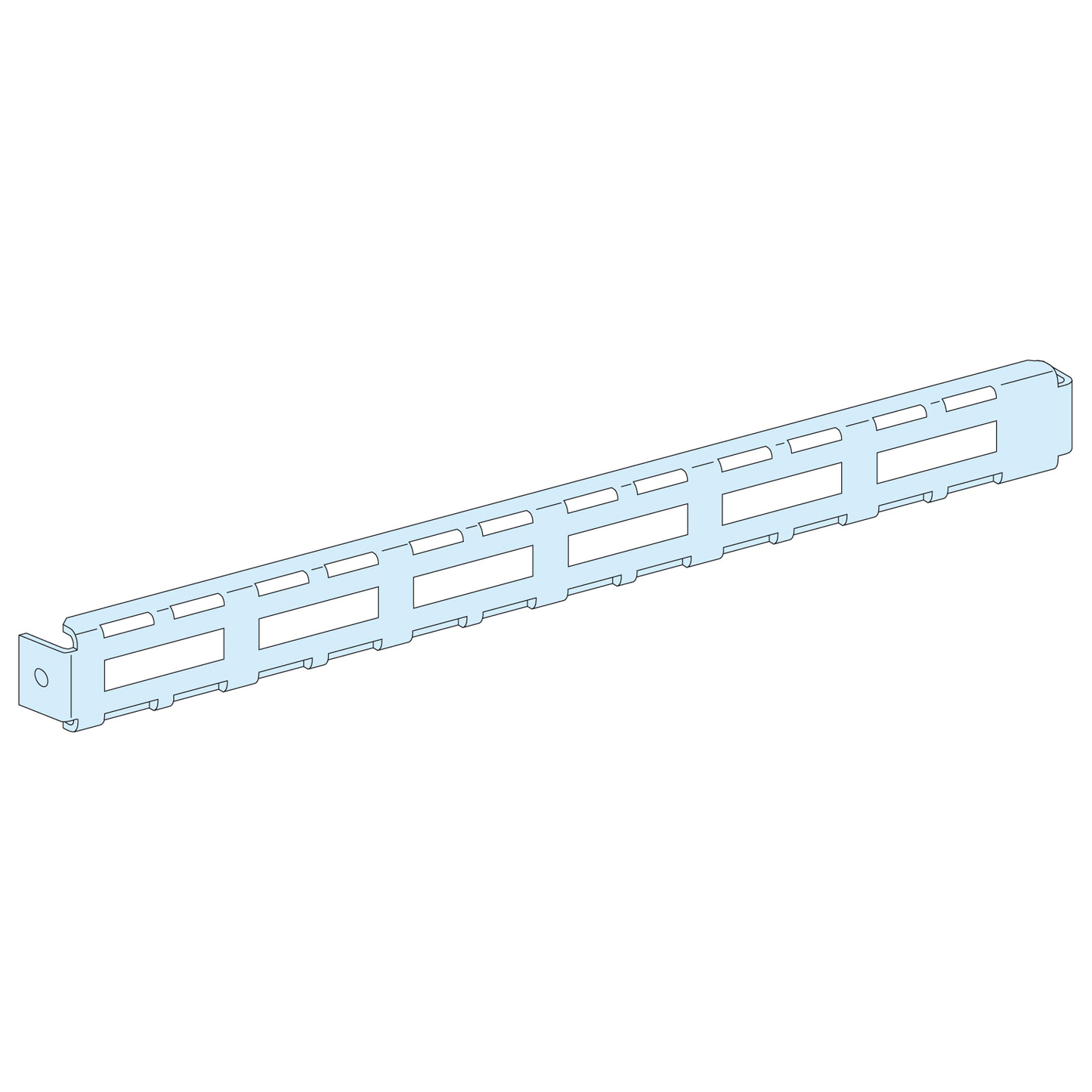 Schneider Electric-LVS08778-PrismaSeT P - Supports bridage câbles - L800mm - lot de 4