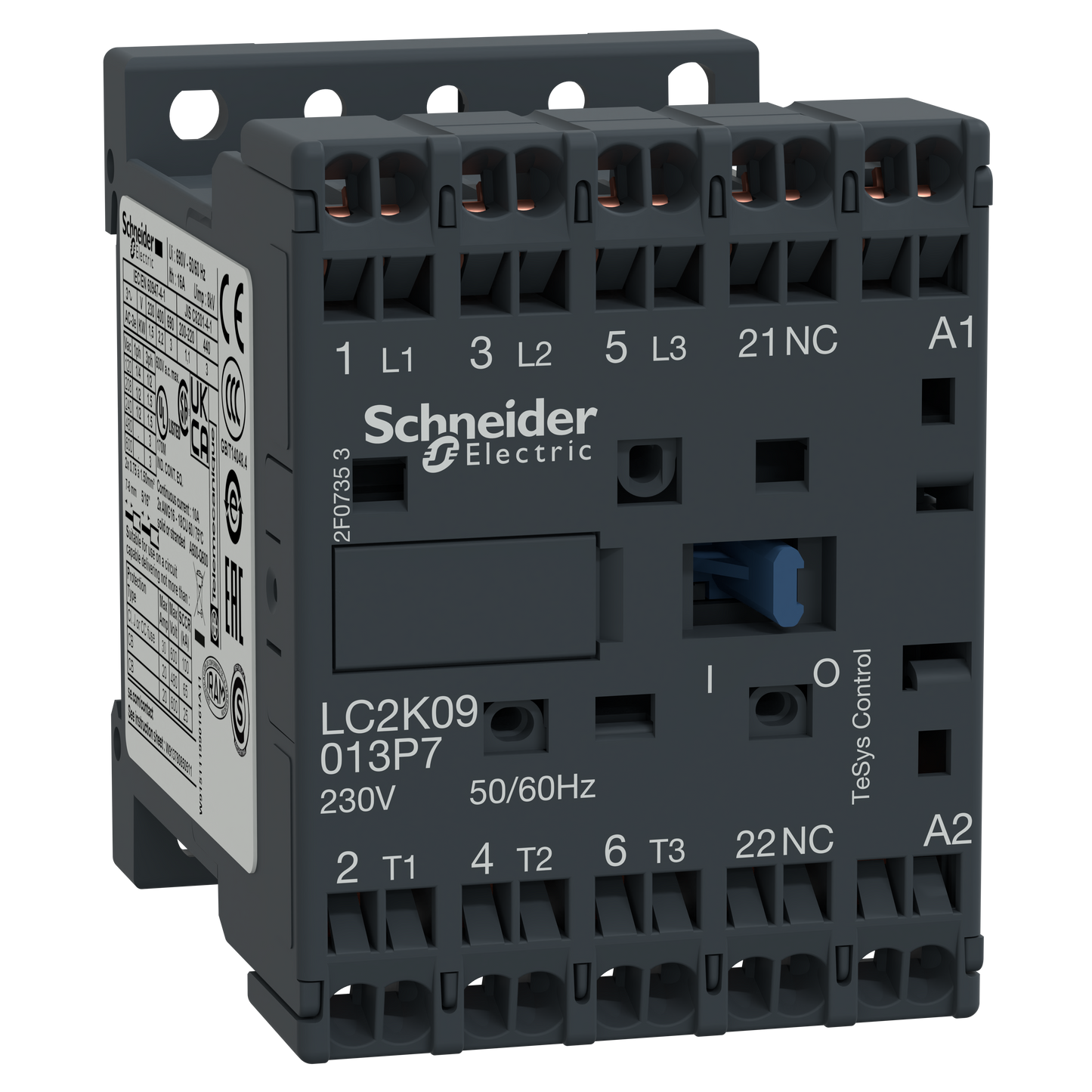 Schneider Electric-LC1K06103P72-CONT 3P F RESS.230V 50 60