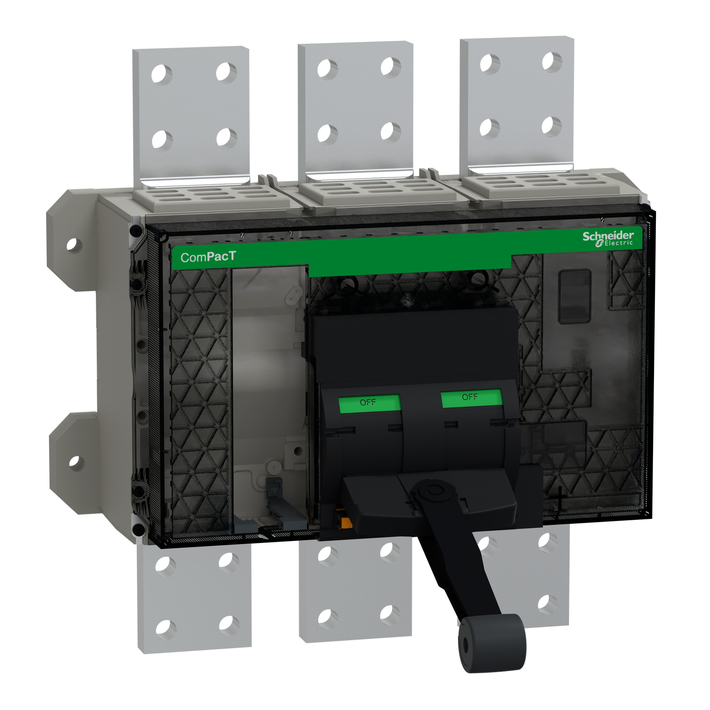 Schneider Electric-C320S3FM-ComPacT NS3200NA - interrupteur-sectionneur - 3200A - 3P - fixe - manuel