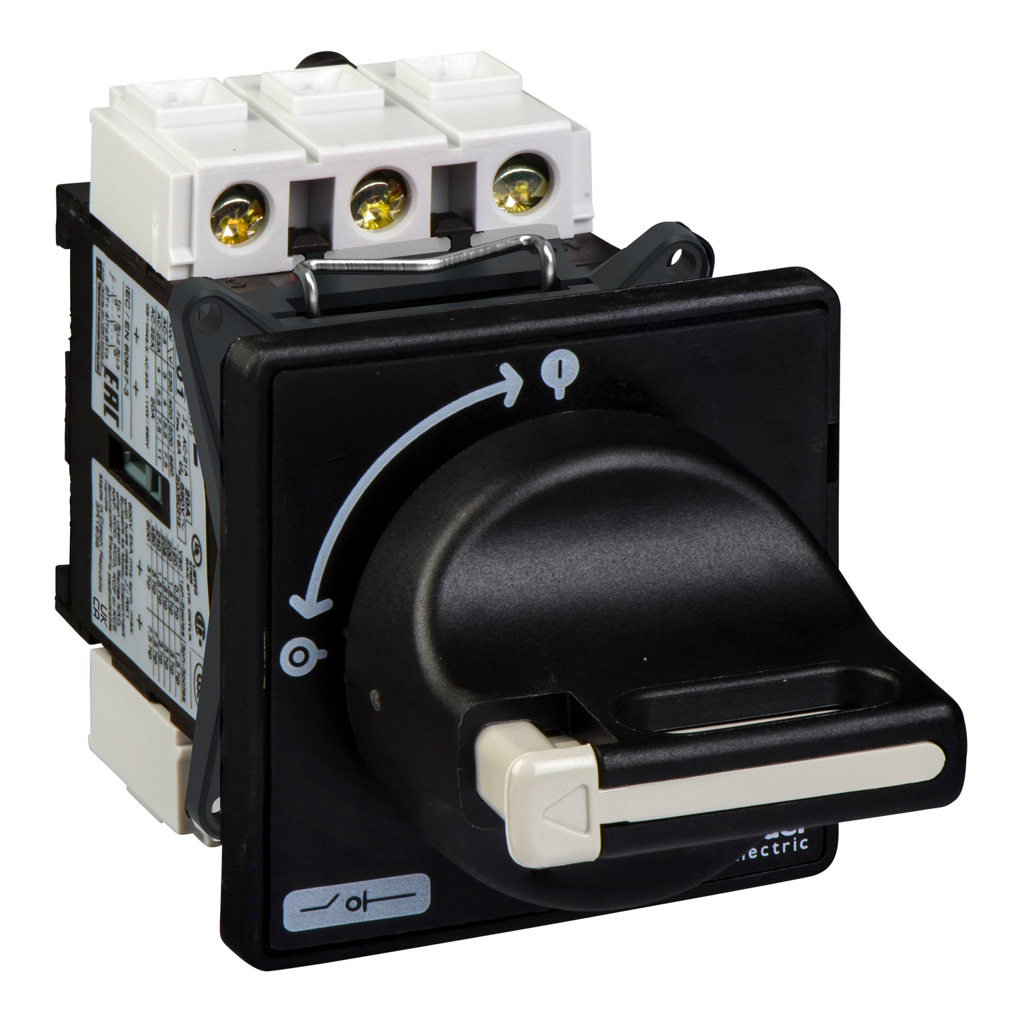 Schneider Electric-VBD01-TeSys VBD - inter.-sectionneur - 3P - 690V 20A - poignée noire cadenassable